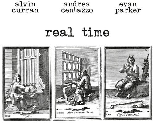 Alvin Curran, Evan Parker & Andrea Centazzo - Real Time LP