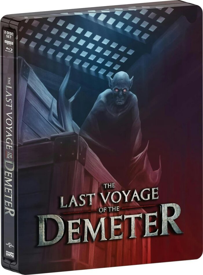 The Last Voyage of the Demeter (2023) Limited Edition, Steelbook, 4K Ultra HD + Blu-ray