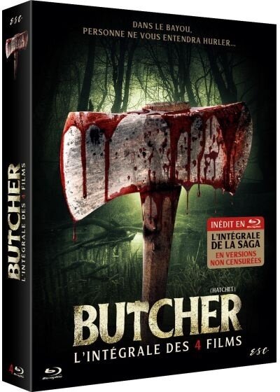 Butcher - L'intégrale des 4 films Édition Limitée, Uncut, 4 Blu-ray