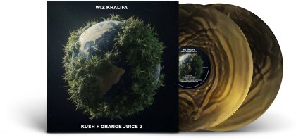 Wiz Khalifa - Kush + Orange Juice 2 (Black & Gold Vinyl, 2 LPs)