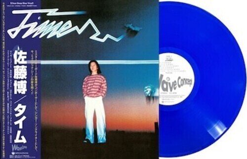 Hiroshi Sato - Time 2026 Reissue, Nippon Columbia, Japan Edition, Transparent Blue Vinyl, LP