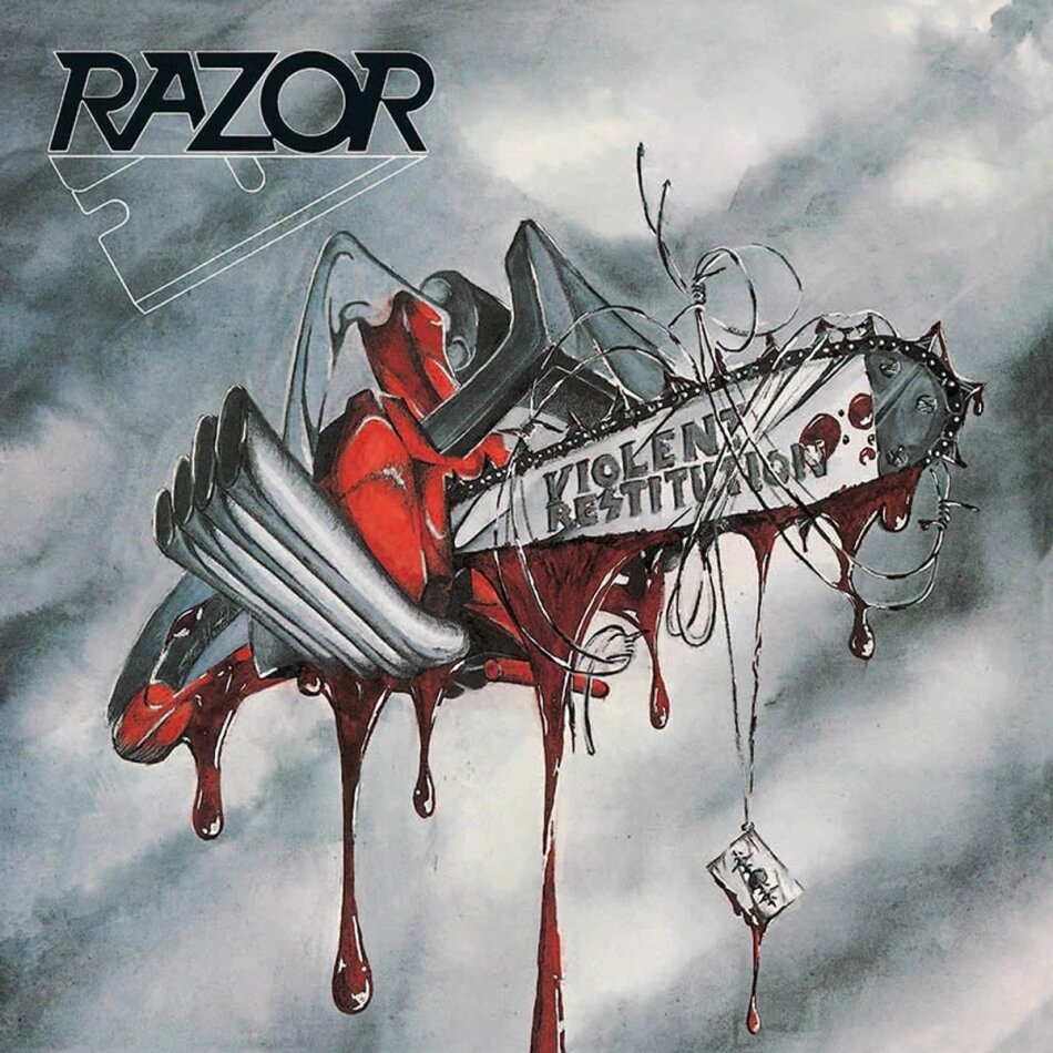 Razor - Violent Restitution 2026 Reissue, High Roller Records, Multi-Splatter Vinyl, LP