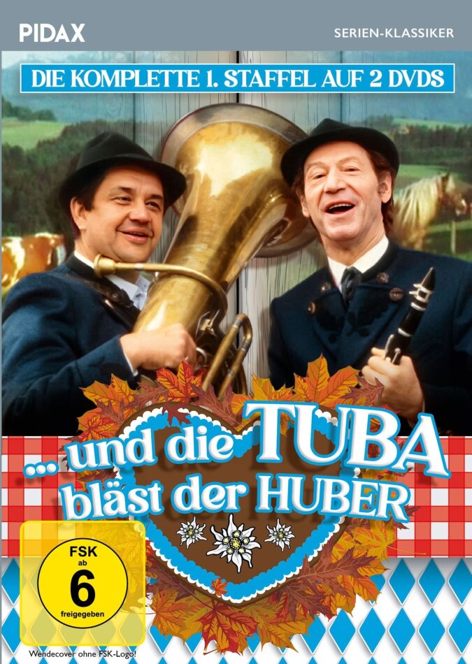 ... und die Tuba bläst der Huber - Staffel 1 Pidax Serien-Klassiker, 2 DVDs