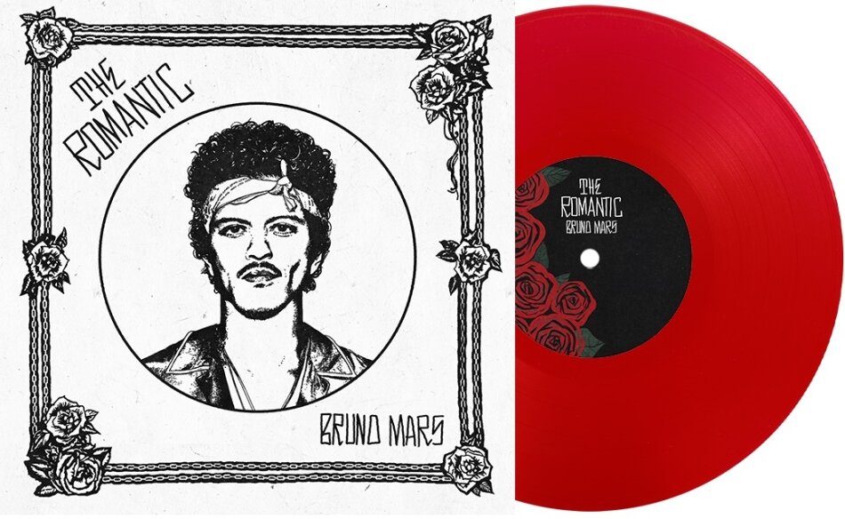 Bruno Mars - The Romantic Indie Exclusive, Translucent Red Vinyl, LP