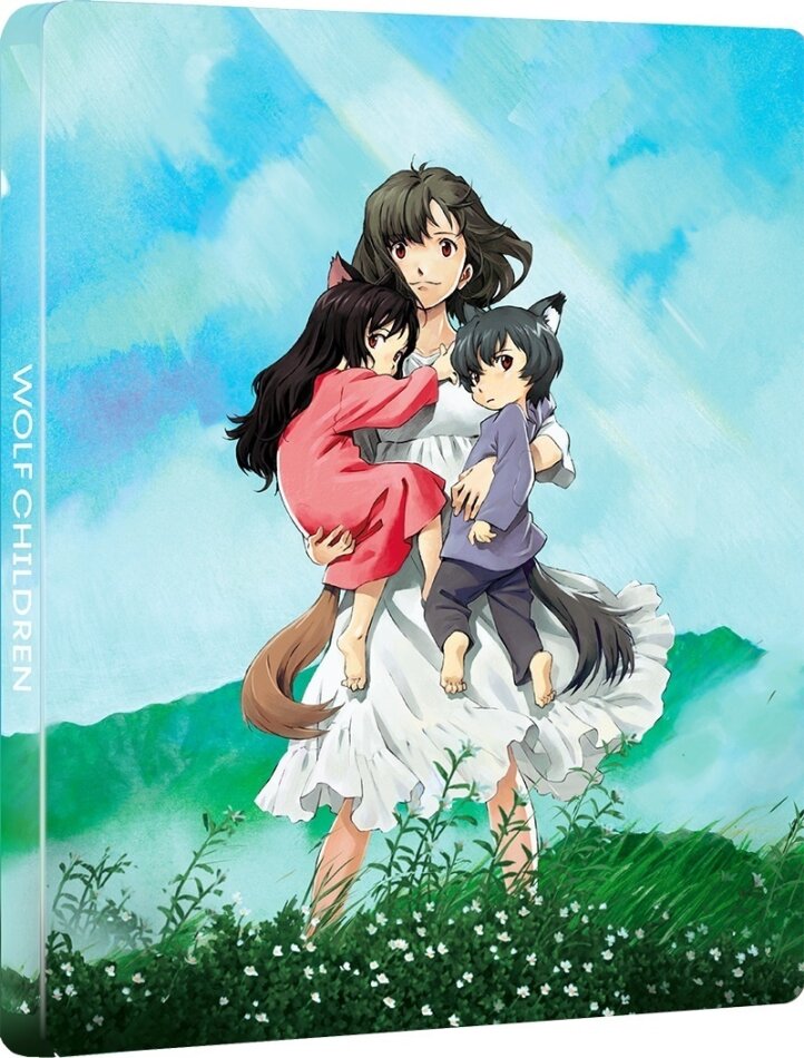 Wolf Children (2012) Limited Edition, Steelbook, 4K Ultra HD + Blu-ray