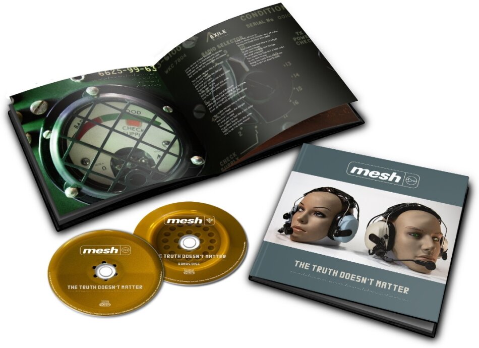 Mesh - The Truth Doesn`t Matter Artbook Edition, 2 CDs + Book