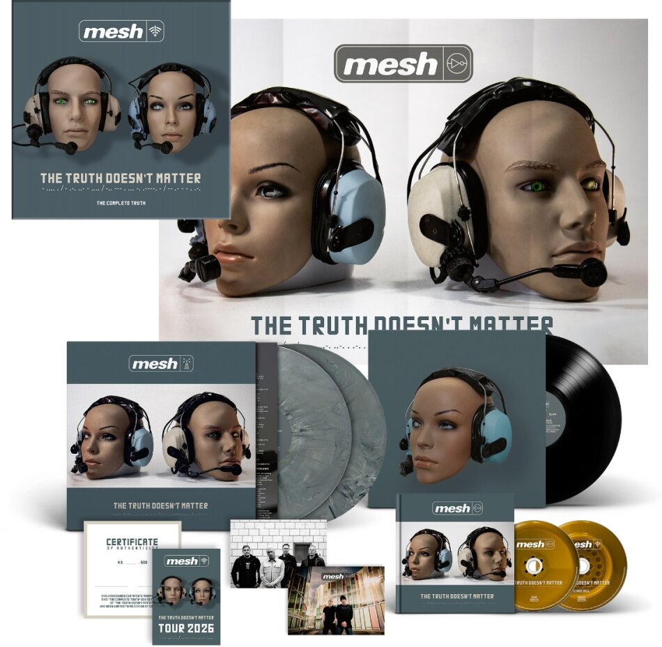 Mesh - The Truth Doesn`t Matter Boxset, 3 LPs + 2 CDs