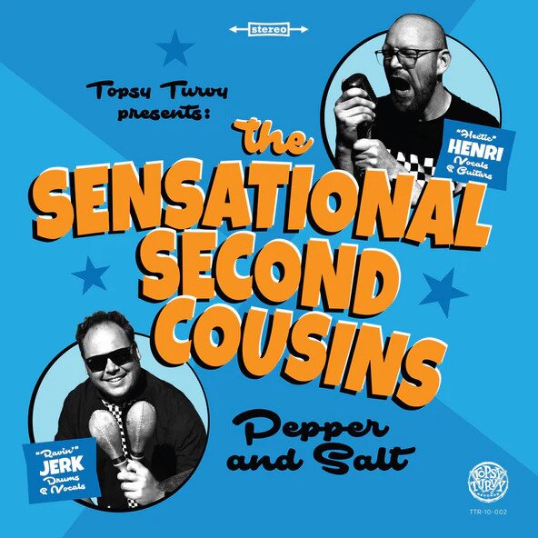 Sensational Second Cousins - Pepper & Salt 10" Maxi