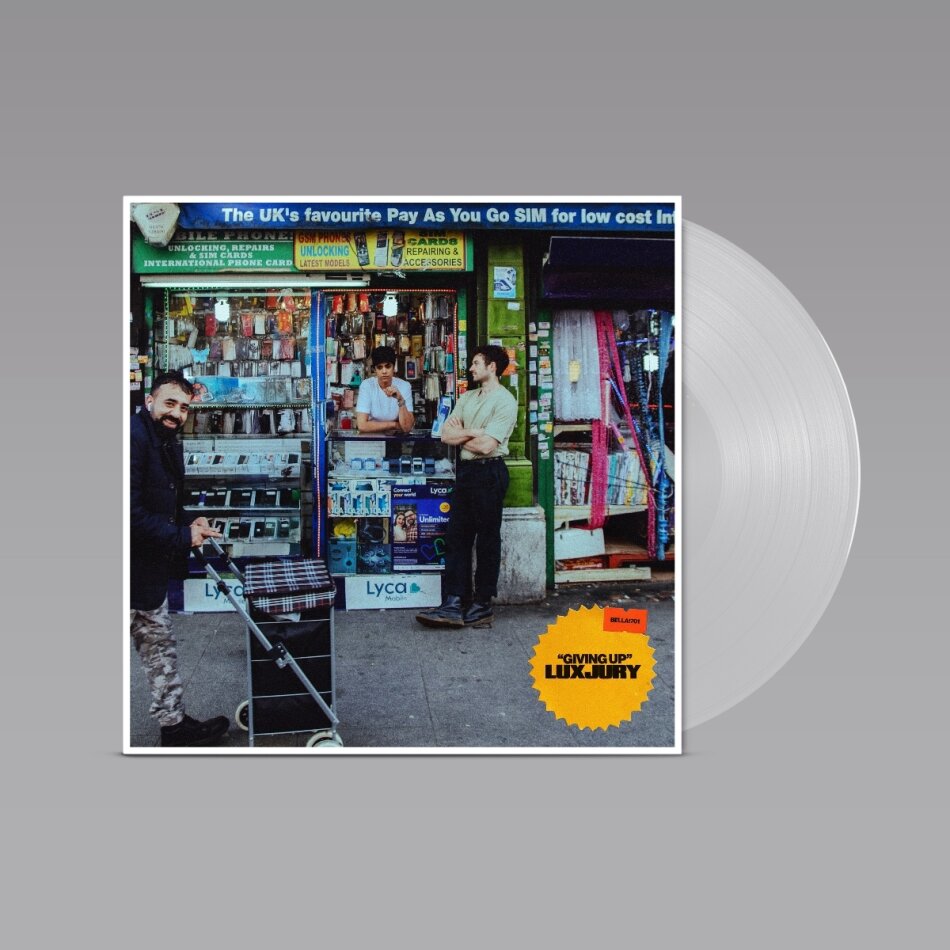 LuxJury - Giving Up Clear Vinyl, LP