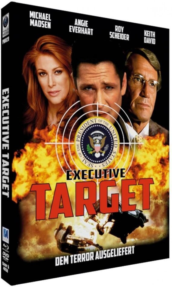 Executive Target (1997) Cover A, Limited Edition, Mediabook, Blu-ray + DVD