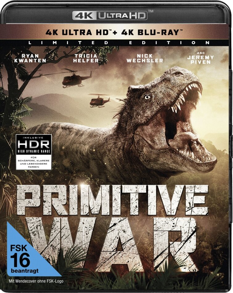 Primitive War (2025) Limited Edition, 4K Ultra HD + Blu-ray