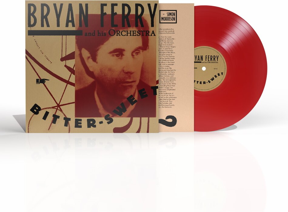 Bryan Ferry (Roxy Music) - Bitter-Sweet 2026 Reissue, BMG Rights Management, Red Vinyl, LP