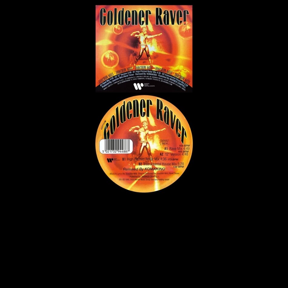Joachim Witt - Goldener Raver (Remix by Komakino) 2025 Replika, LP