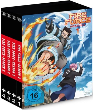 Fire Force - Staffel 2 - Vol. 1-4 (Gesamtausgabe, 8 Blu-rays)