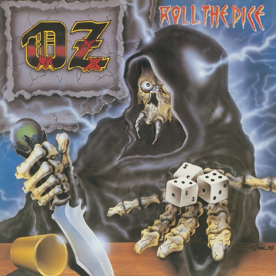 OZ - Roll The Dice 2026 Reissue, High Roller Records, Blue Vinyl, LP