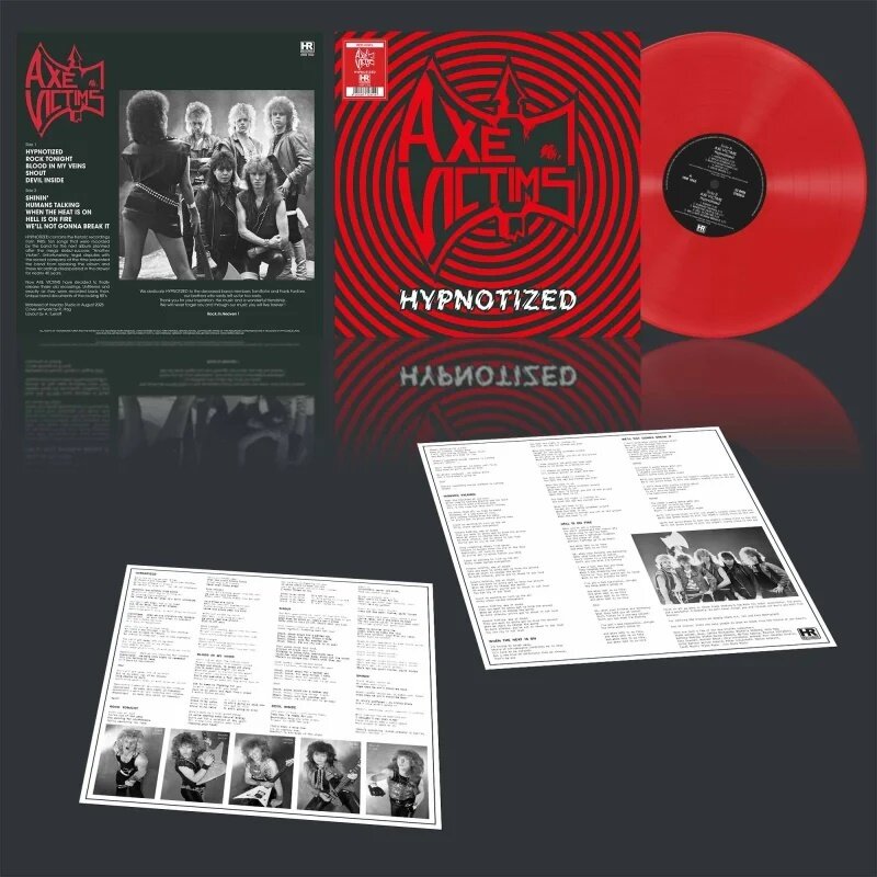 Axe Victims - Hypnotized Red Vinyl, LP