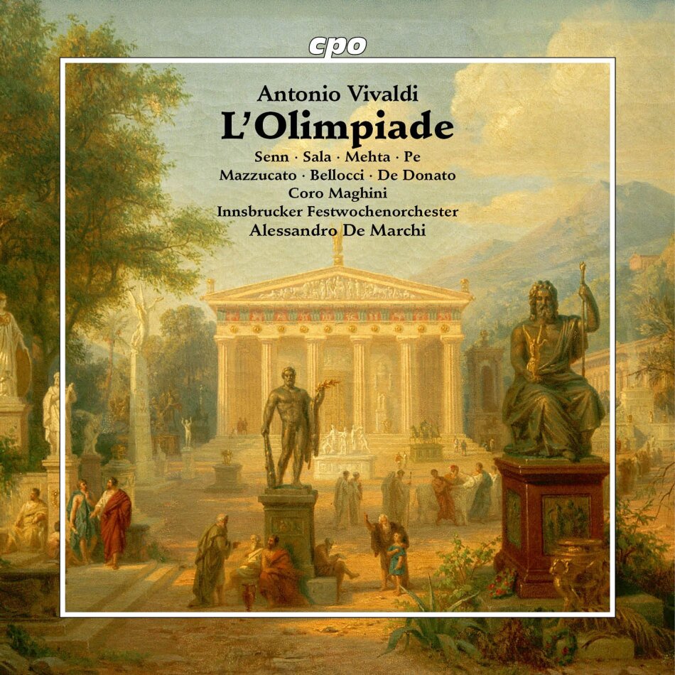 Antonio Vivaldi (1678-1741), Alessandro De Marchi, Benedetta Mazzucato, Eleonora Bellocci, … - L'Olimpiade 3 CDs