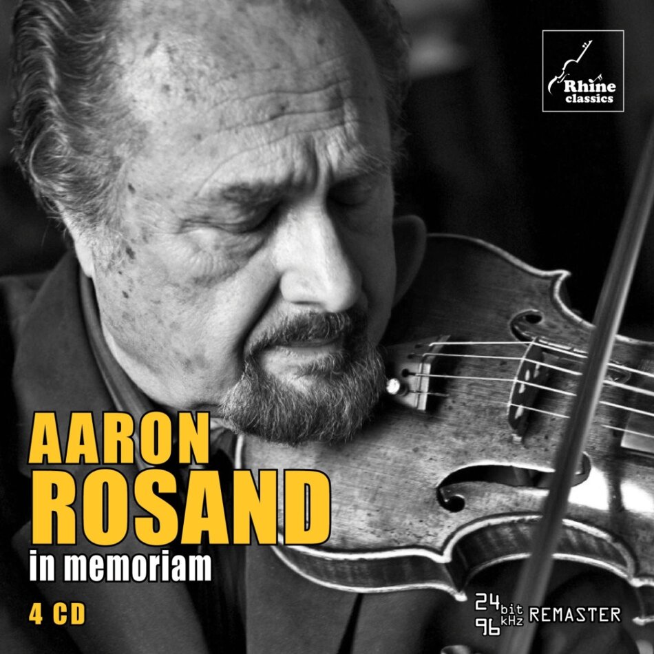Aaron Rosand - In Memoriam - Live 4 CDs