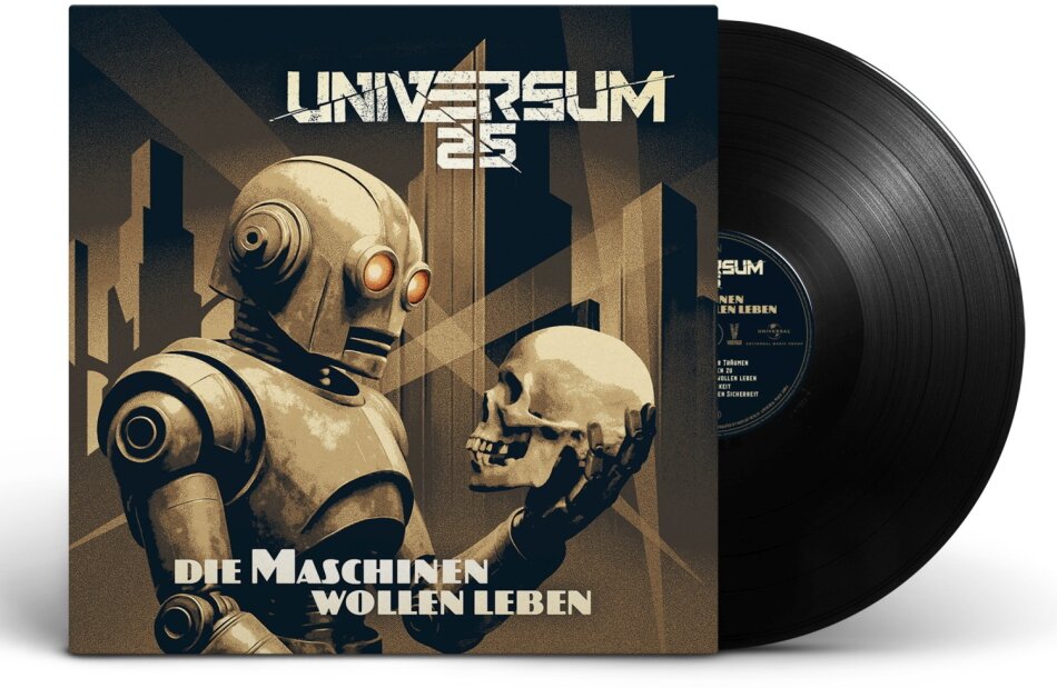 Universum25 - Die Maschinen wollen leben Limited Deluxe Edition, 2 LPs