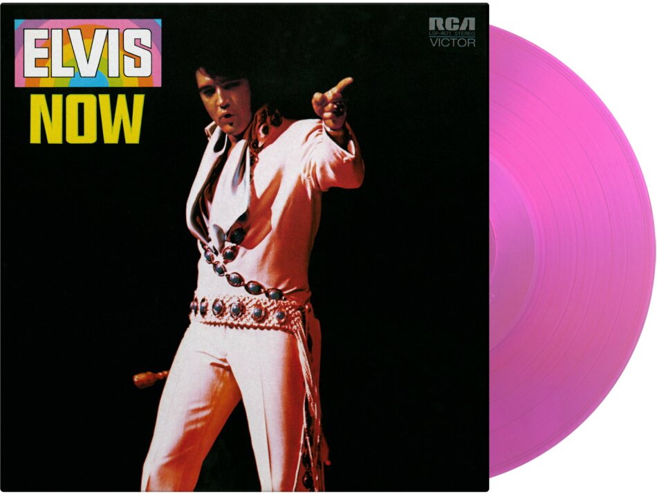 Elvis Presley - Elvis Now 2026 Reissue, Music On Vinyl, Limited to 2000 Copies, Numbered, Translucent Magenta Vinyl, LP