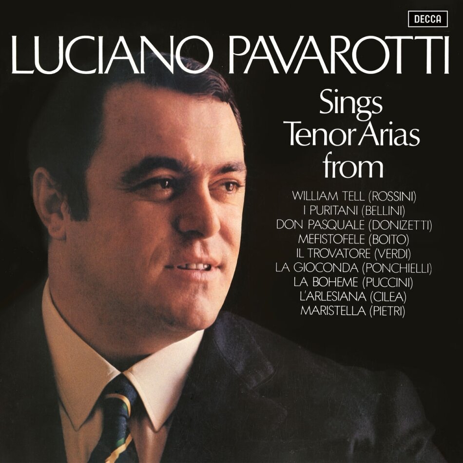 Luciano Pavarotti - Tenor Arias From Italian Opera 2026 Reissue, Decca