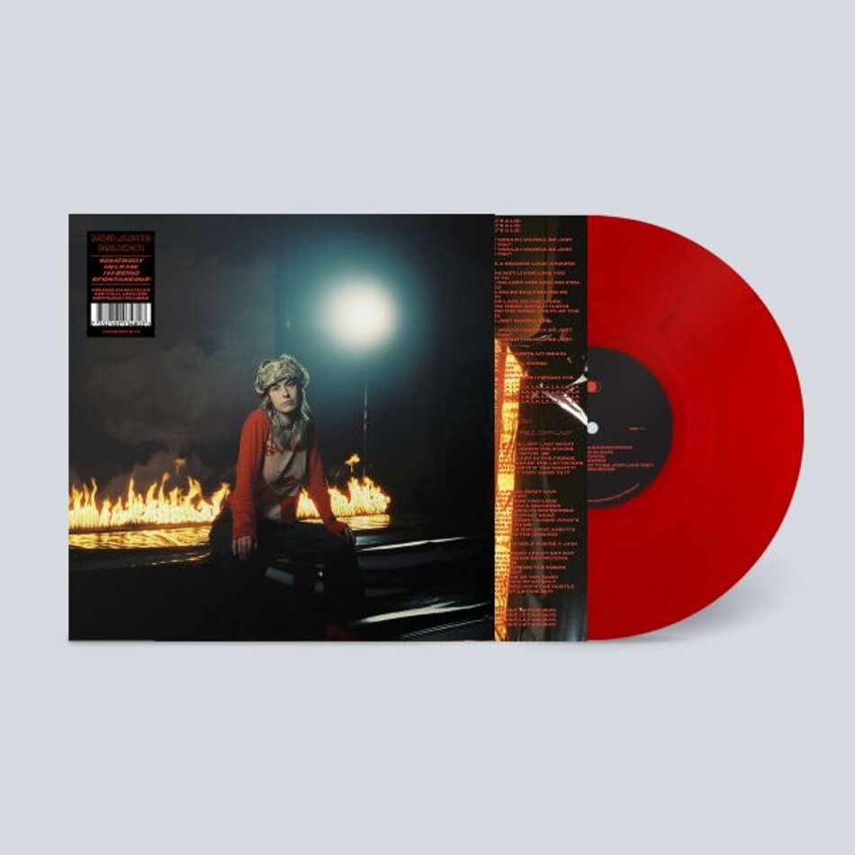Melanie Baker - Somebody Help Me, I'm Being Spontaneous! Red Marbled Vinyl, LP