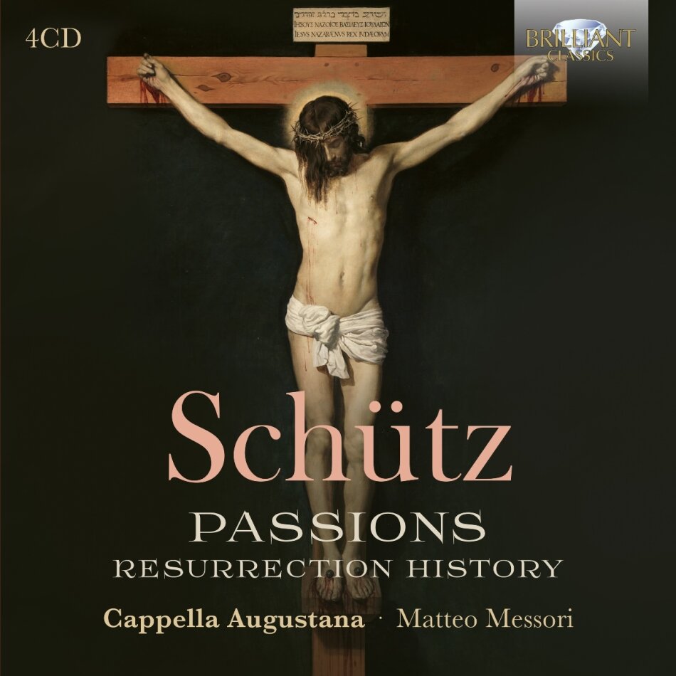 Heinrich Schütz (1585-1672), Matteo Messori & Cappella Augustana - Passions - Resurrection History 4 CDs