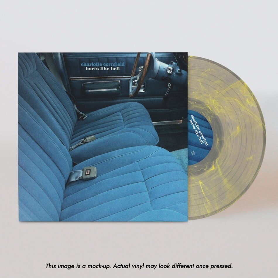 Charlotte Cornfield - Hurts Like Hell Indies Only, Clear & Yellow Swirl Vinyl, LP