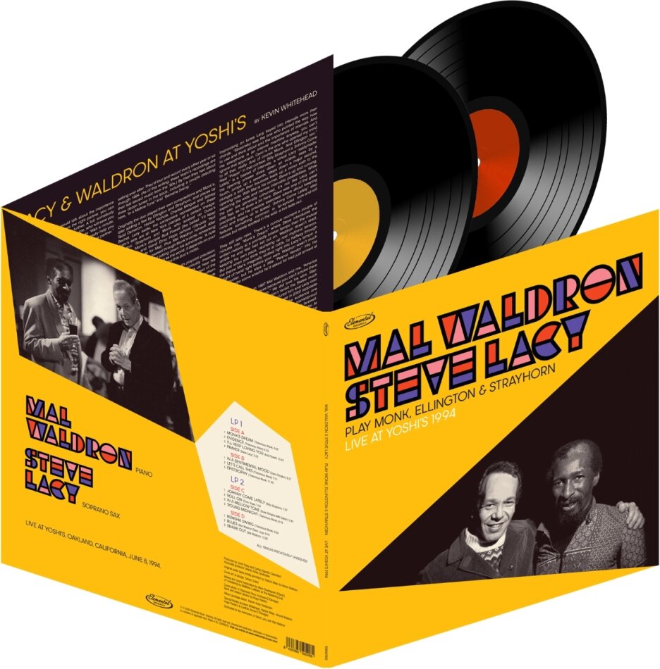 Mal Waldron & Steve Lacy - Play Monk, Ellington & Strayhorn - Live At Yoshi's 1994 Gatefold, 2 LPs