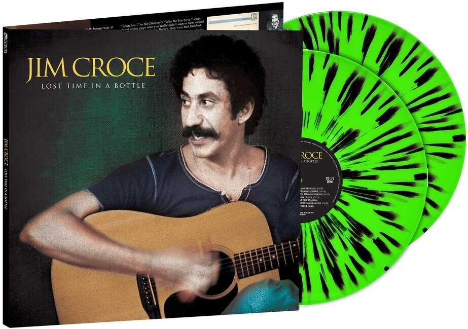Jim Croce - Lost Time In A Bottle Cleopatra, Limited Edition, Lime Green & Black Splatter Vinyl, 2 LPs