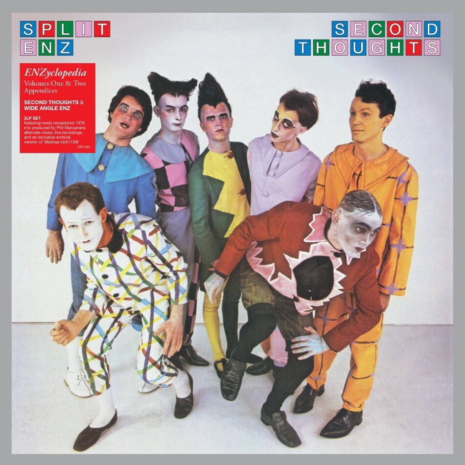 Split Enz - Second Thoughts 2026 Reissue, Chrysalis, Expanded Edition, 2 LP