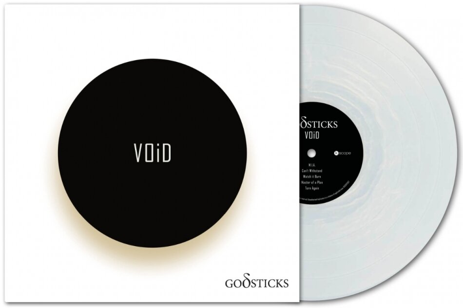 Godsticks - Void 140 Gramm, Pearl White Vinyl, LP