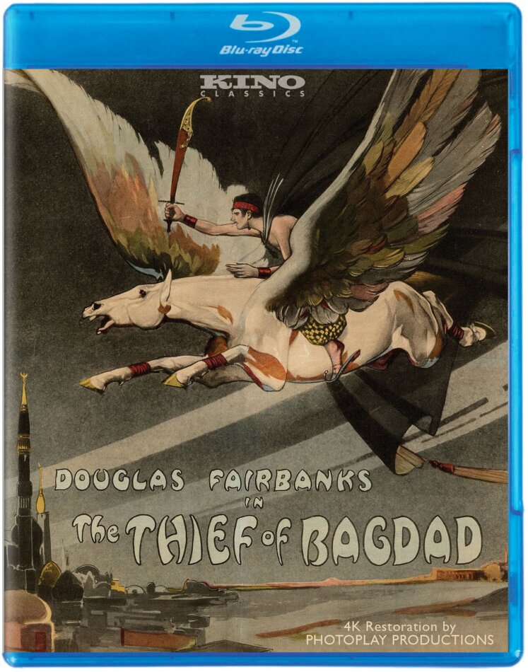 The Thief of Bagdad (1924) Kino Classics, b/w, Restored