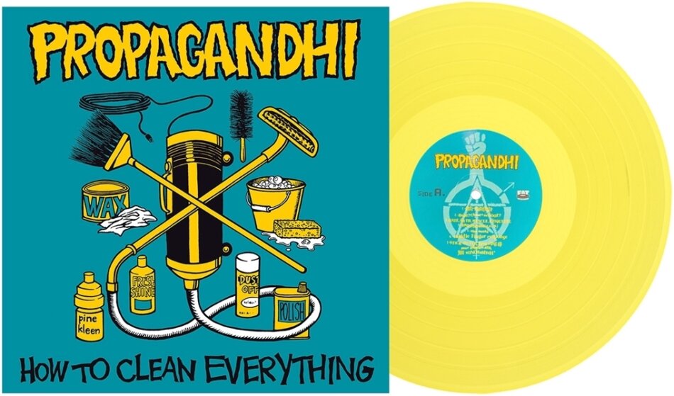 Propagandhi - How To Clean Everything 2026 Reissue, Indies Only, Fat Wreck, Yellow Vinyl, LP
