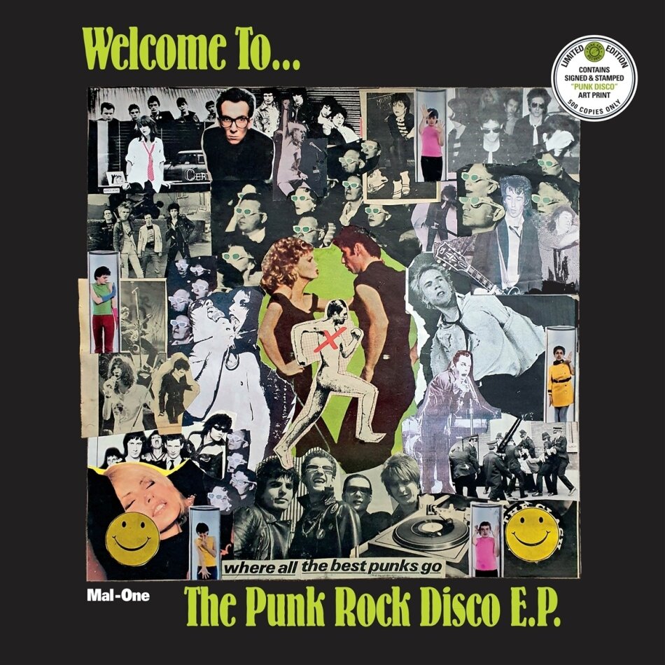 Mal-One - Welcome To The Punk Rock Disco 12" Maxi
