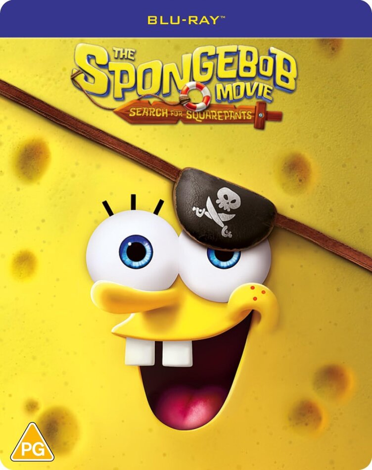 Spongebob Movie - Search For Squarepants (2025) Steelbook