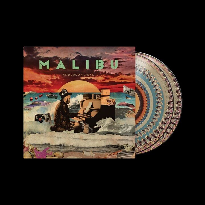 Anderson Paak - Malibu 2026 Reissue, Zoetrope Edition, 10th Anniversary Edition, 2 LPs