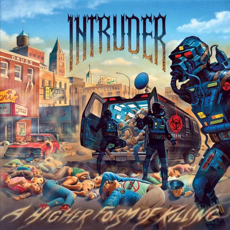 Intruder - A Higher Form of Killing 2026 Reissue, Floga Records, LP