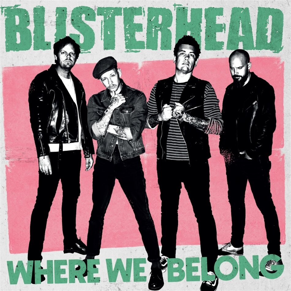 Blisterhead - Where We Belong Green W/Dusty Black Splatter Vinyl, LP