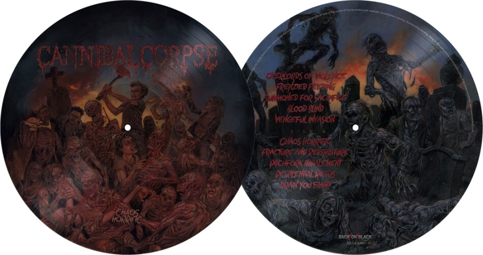 Cannibal Corpse - Chaos Horrific 2026 Reissue, Picture Disc, LP