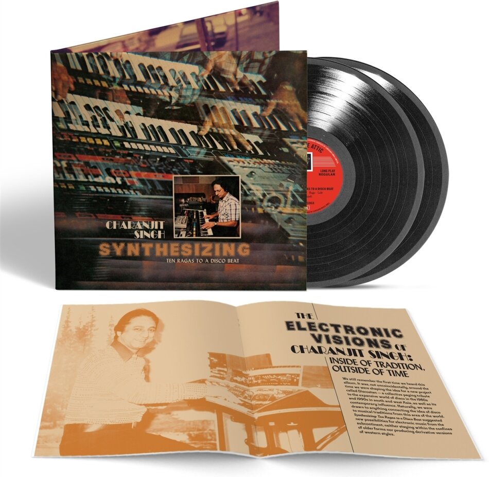 Charanjit Singh - Synthesizing: Ten Ragas To A Disco Beat 2026 Reissue, Light In The Attic, Deluxe Edition, 2 LPs