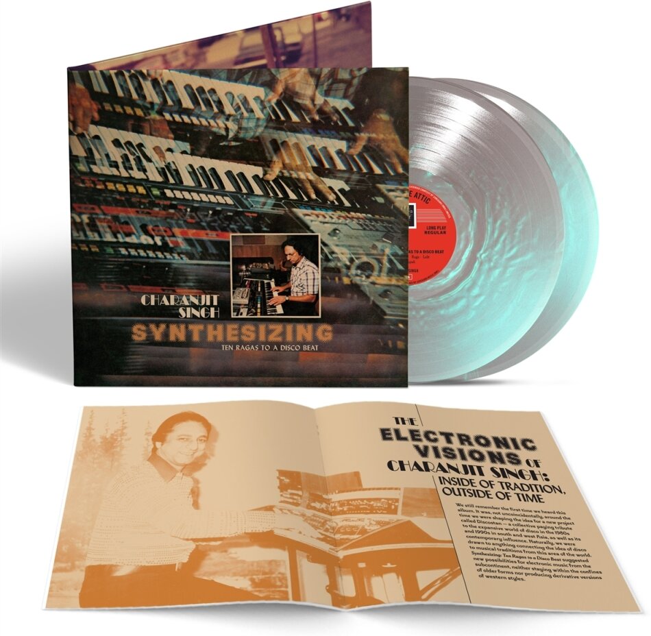 Charanjit Singh - Synthesizing: Ten Ragas To A Disco Beat 2026 Reissue, Light In The Attic, Gatefold, Deluxe Edition, Colored, 2 LPs