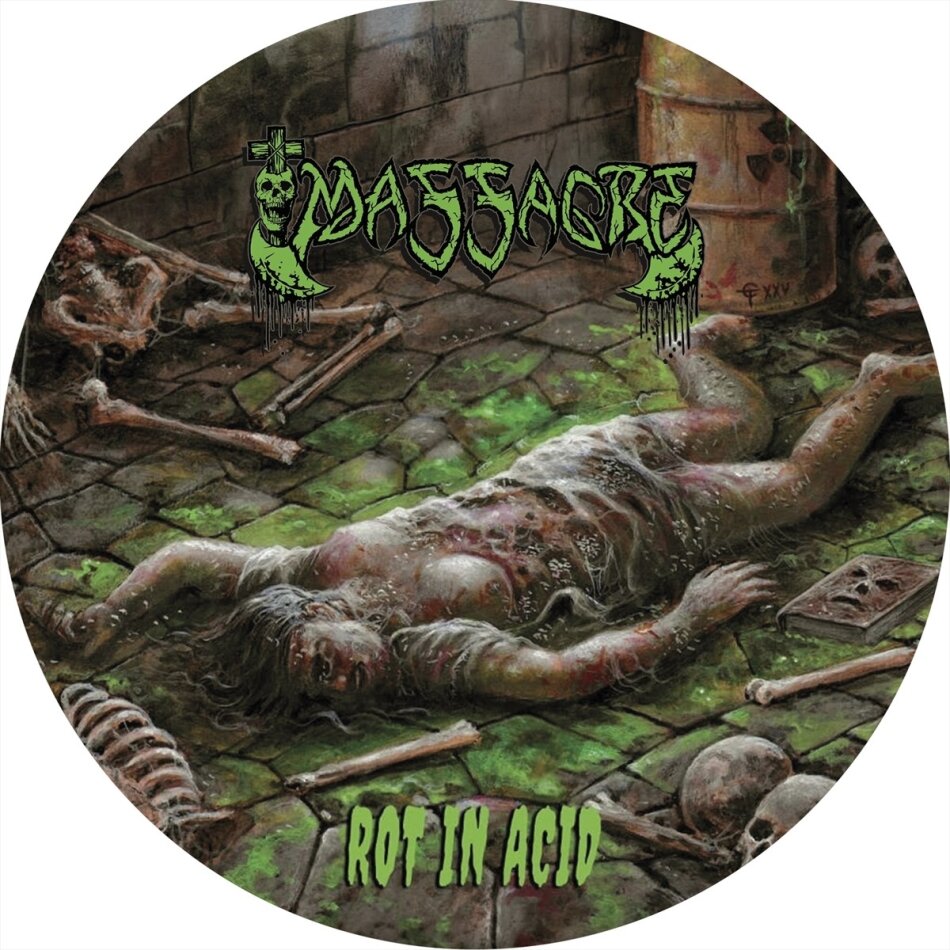 Massacre - Rot In Acid Picture Disc, 7" Single