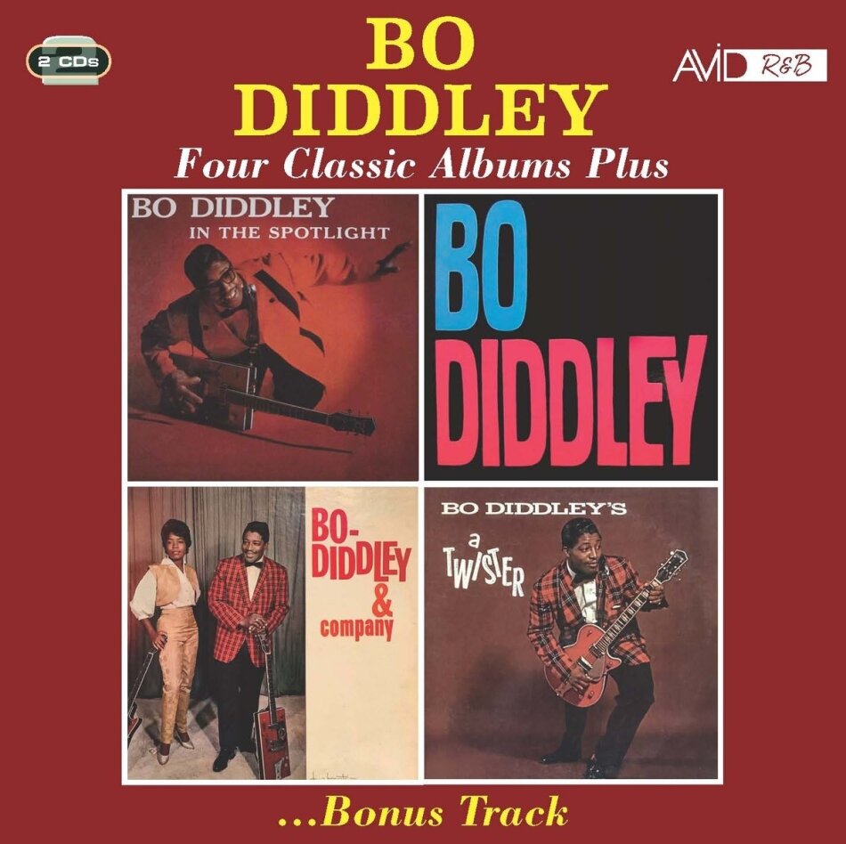Bo Diddley - Four Classic Albums Plus Avid Jazz, 2 CDs