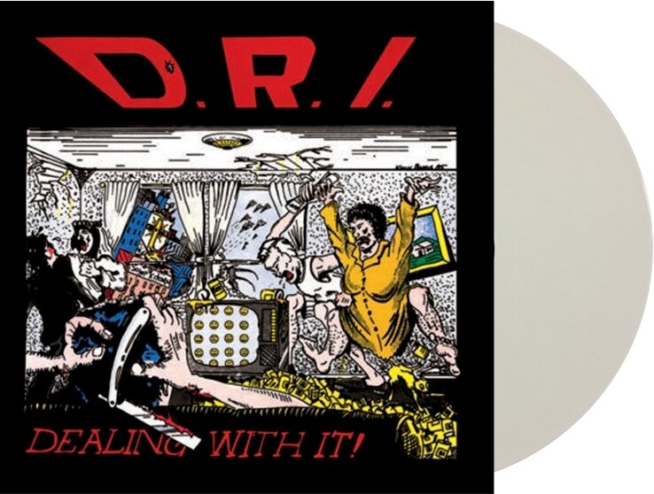 D.R.I. - Dealing With It 2026 Reissue, White Vinyl, LP