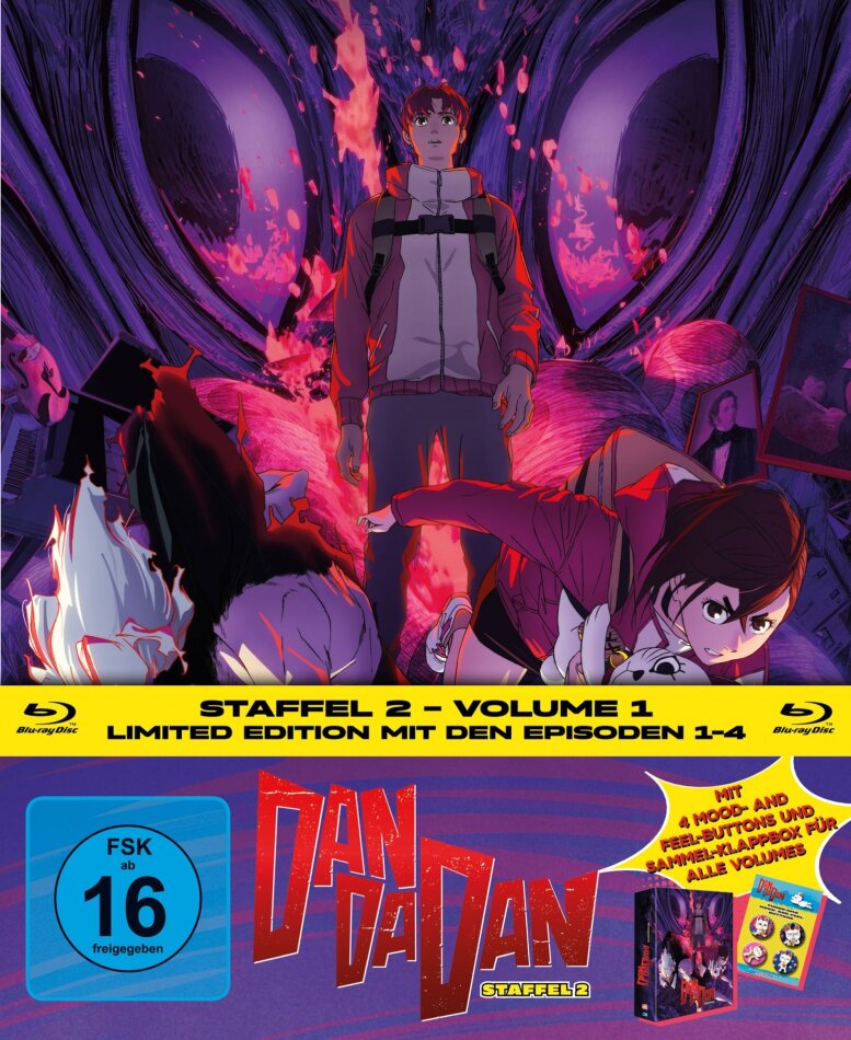 Dan Da Dan - Staffel 2 - Vol. 1 + Sammelklappbox, Limited Edition