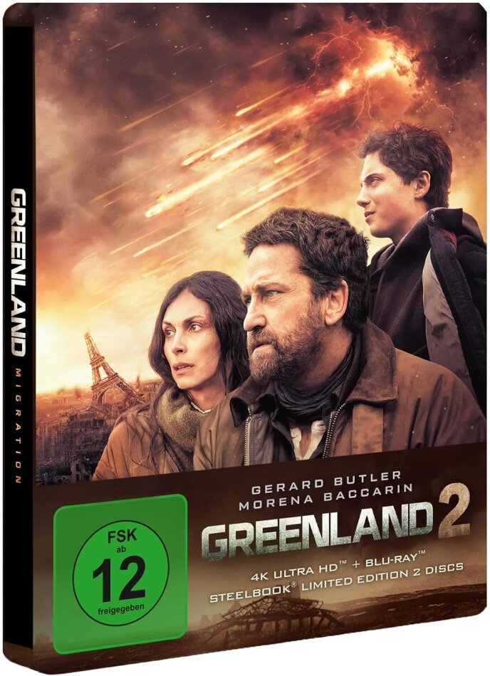 Greenland 2 - Migration (2026) Limited Edition, Steelbook, 4K Ultra HD + Blu-ray