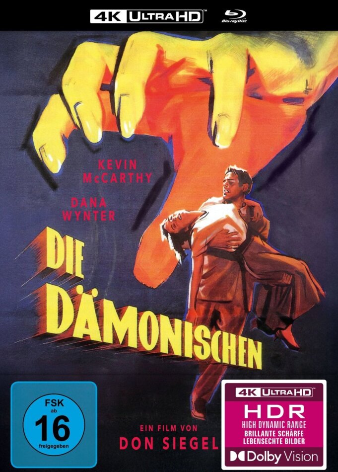 Die Dämonischen (1956) Limited Collector's Edition, Mediabook, 4K Ultra HD + Blu-ray