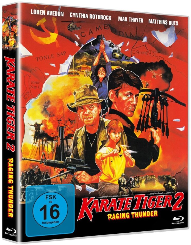 Karate Tiger 2: Raging Thunder (1987) Scanavo Edition