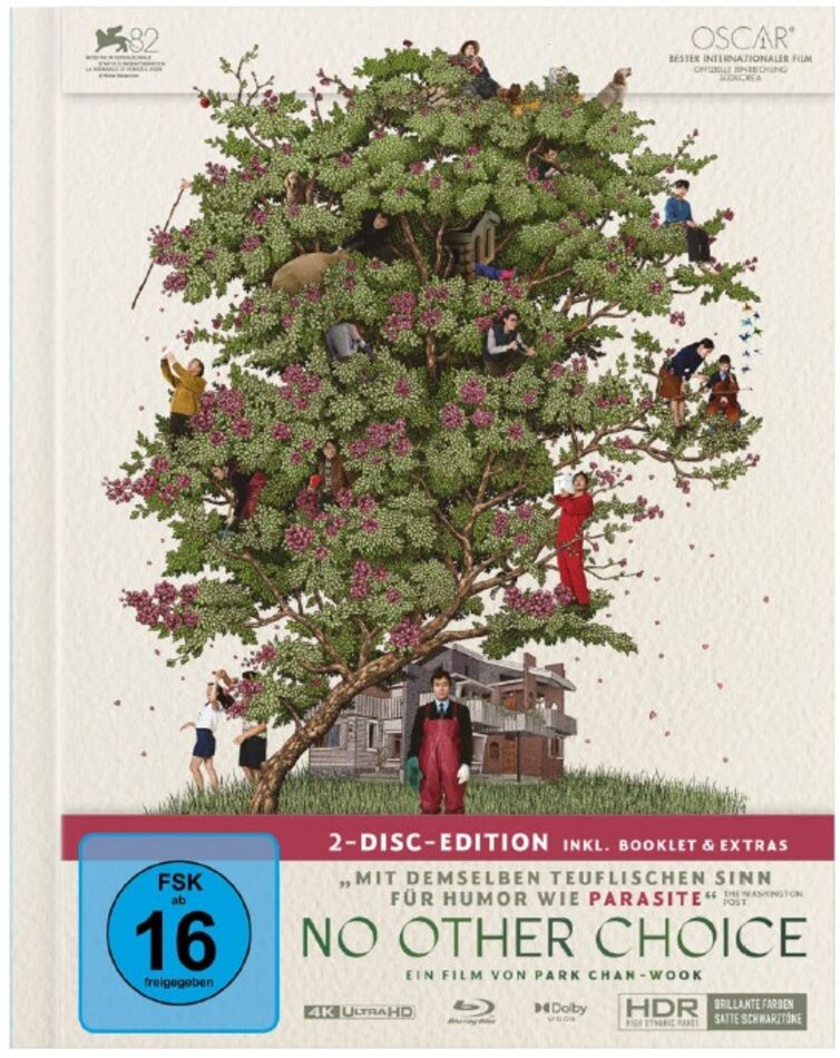No Other Choice (2025) Limited Edition, Mediabook, 4K Ultra HD + Blu-ray